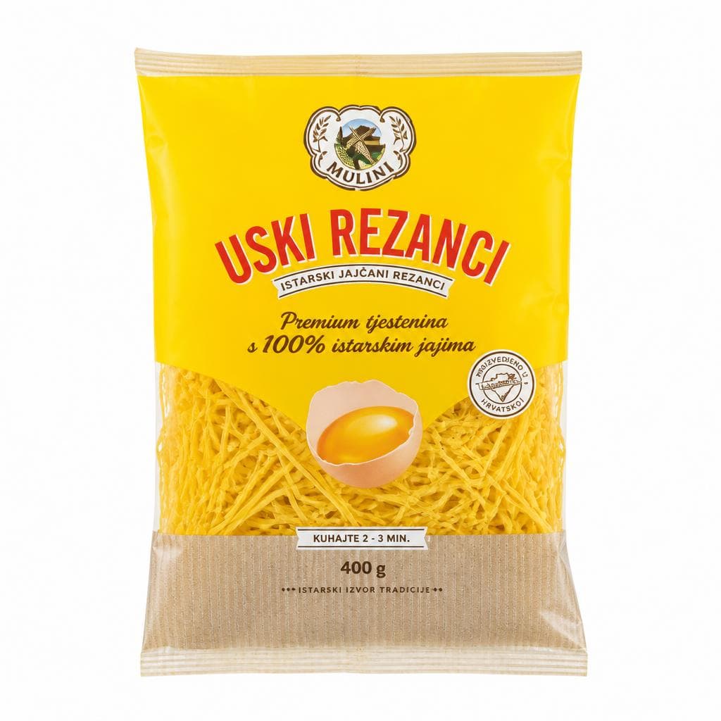 Mulini tjestenina rezanci 400 g Akcija u trgovini Plodine