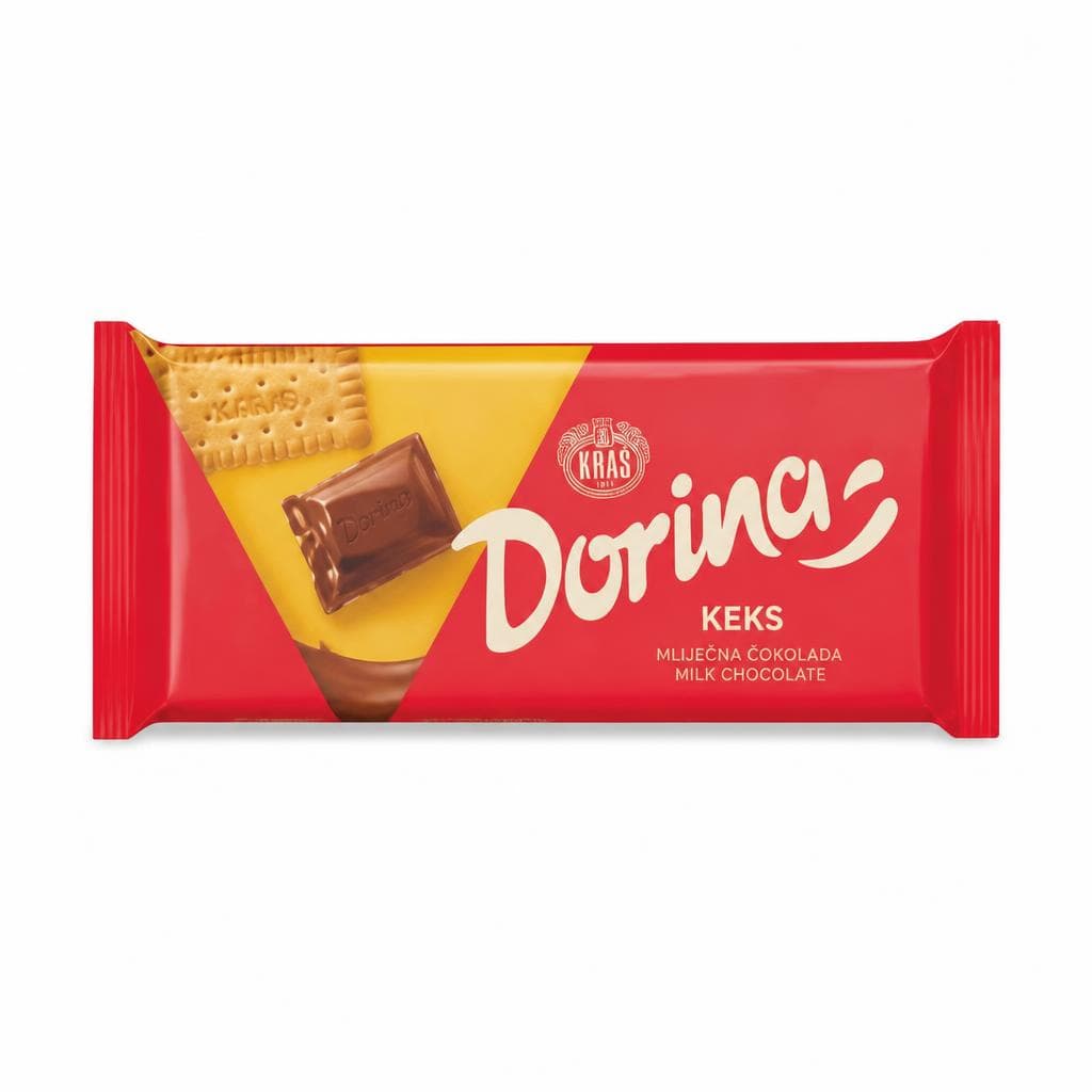 Mliječna čokolada Dorina 75 g / 80 g Akcija u trgovini KTC