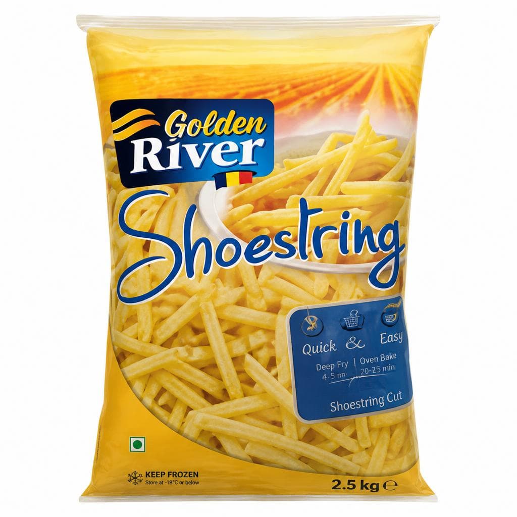 Golden River shoestring pommes frites 2,5 kg Akcija u trgovini Stanić Diskont