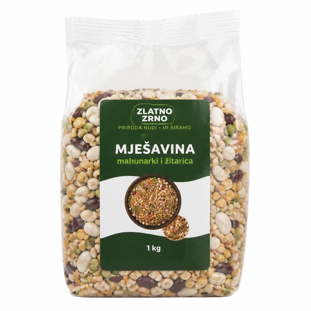 Zlatno zrno Mješavina mahunarki i žitarica 1 kg Akcija u trgovini Tommy