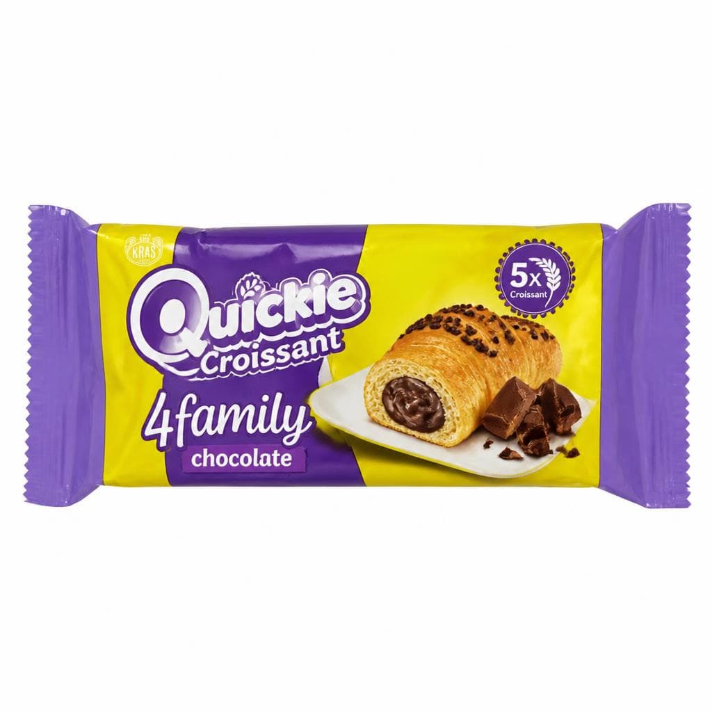 Quickie Croissant 4family chocolate 250 g Akcija u trgovini Pivac