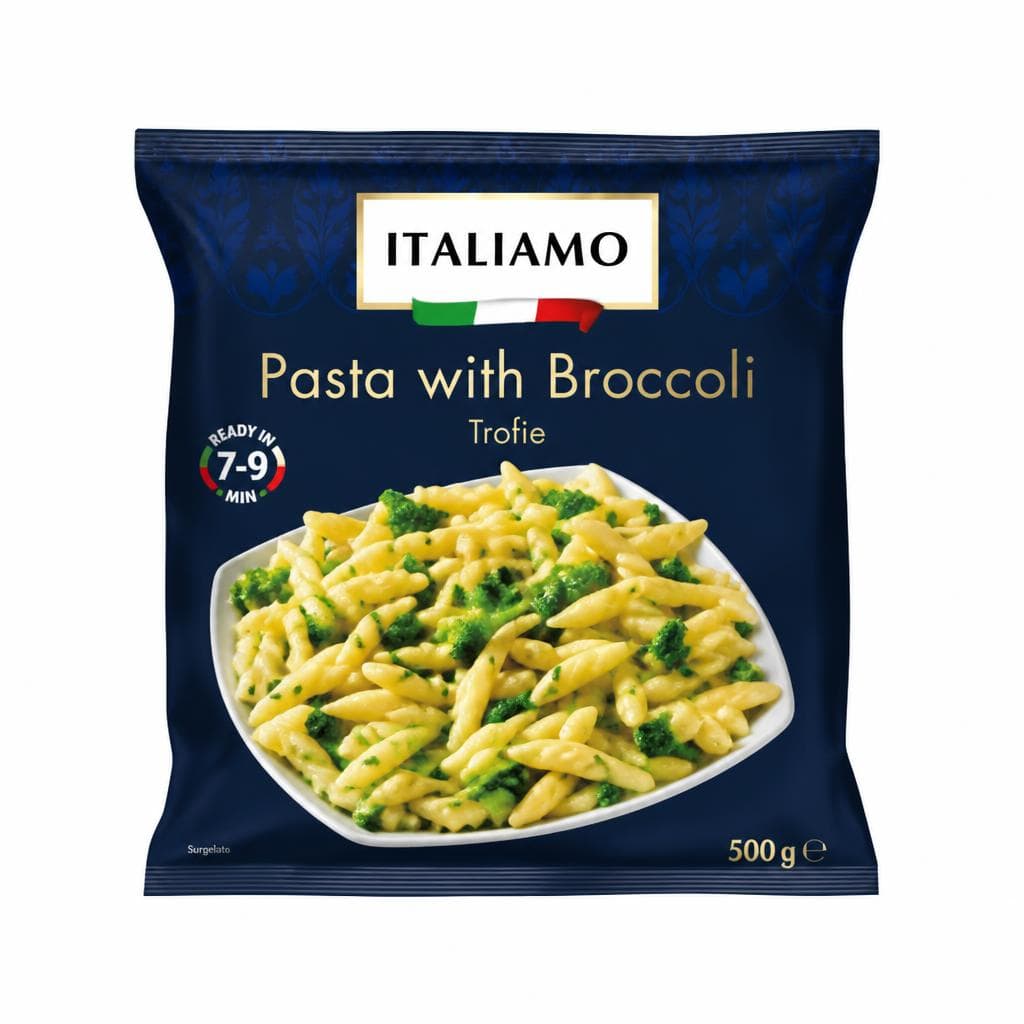 Italiano Tjestenina s brokulom 500 g Italiamo Akcija u trgovini Lidl