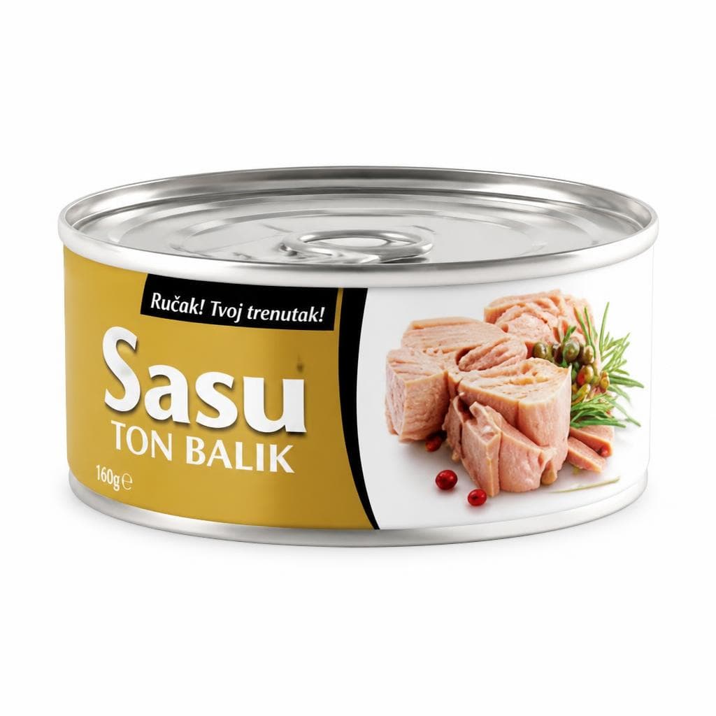 Sa Su tuna komadi u biljnom ulju 160g Akcija u trgovini Pivac