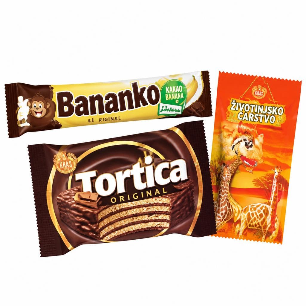 Kraš Bananko, Tortica i Životinjsko carstvo 15-30G Akcija u trgovini Kaufland