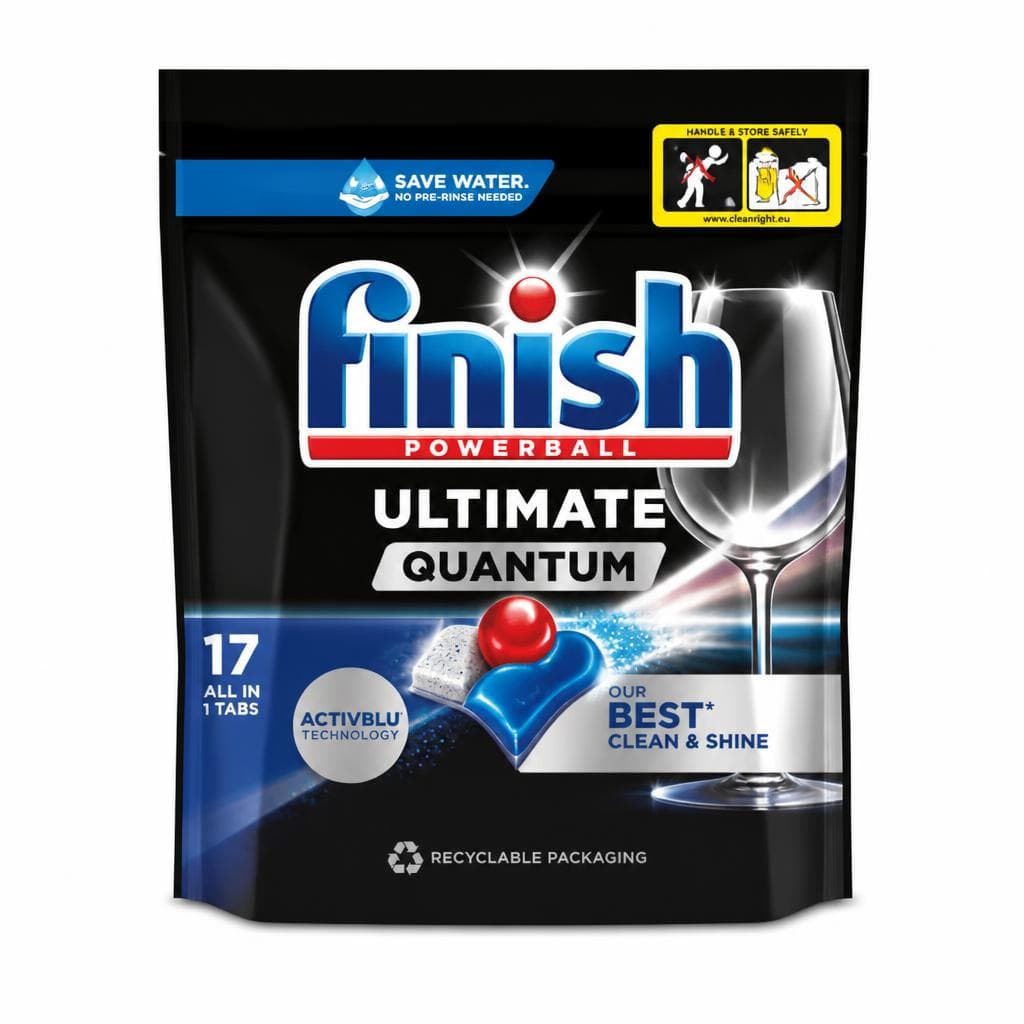 Tablete za strojno pranje posuda Finish Quantum Max 72/1, Quantum Ultimate Regular 60/1 ili Ultimate Plus 54/1 Akcija u trgovini Spar