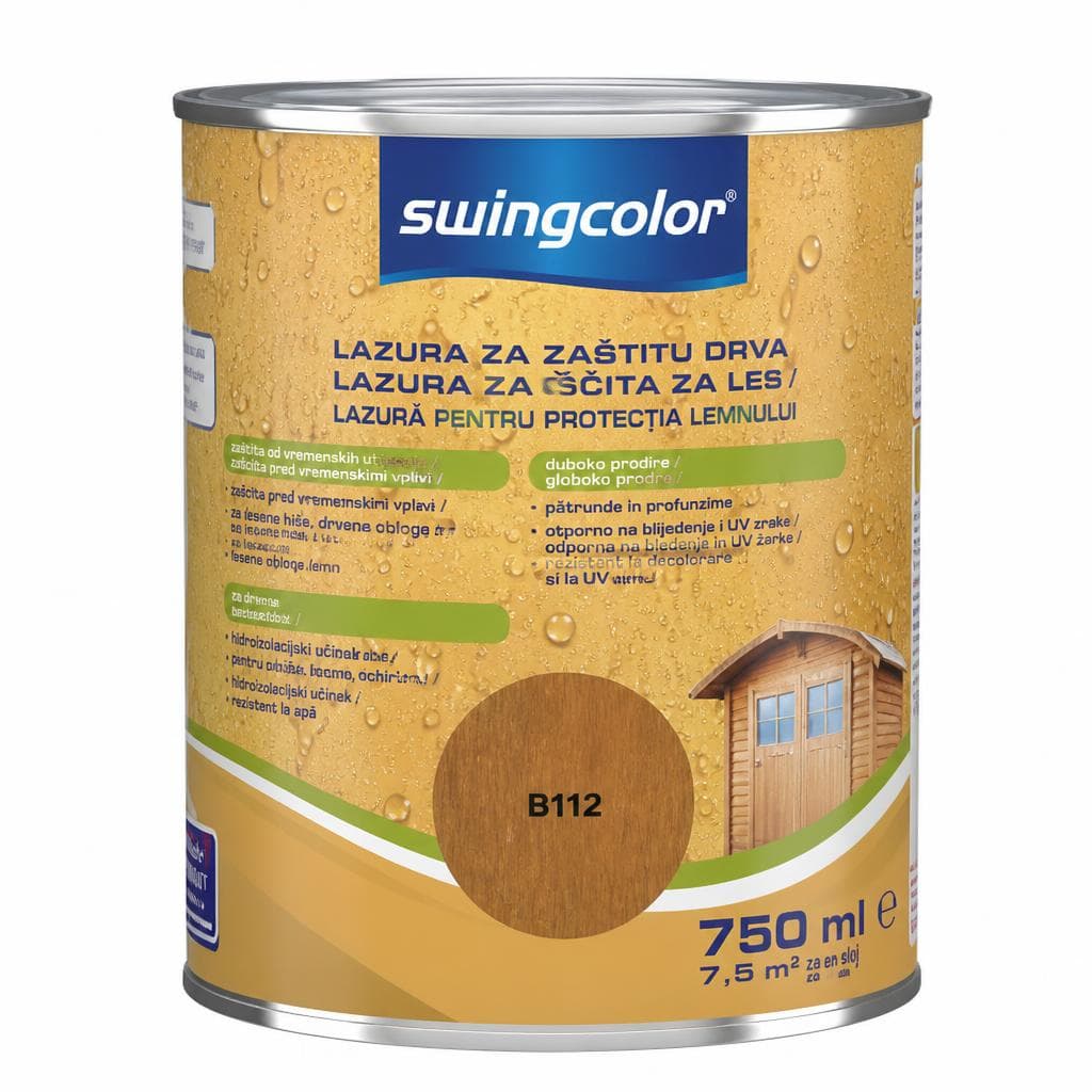 Lazura za zaštitu drva 750 ml swingcolor Akcija u trgovini Bauhaus