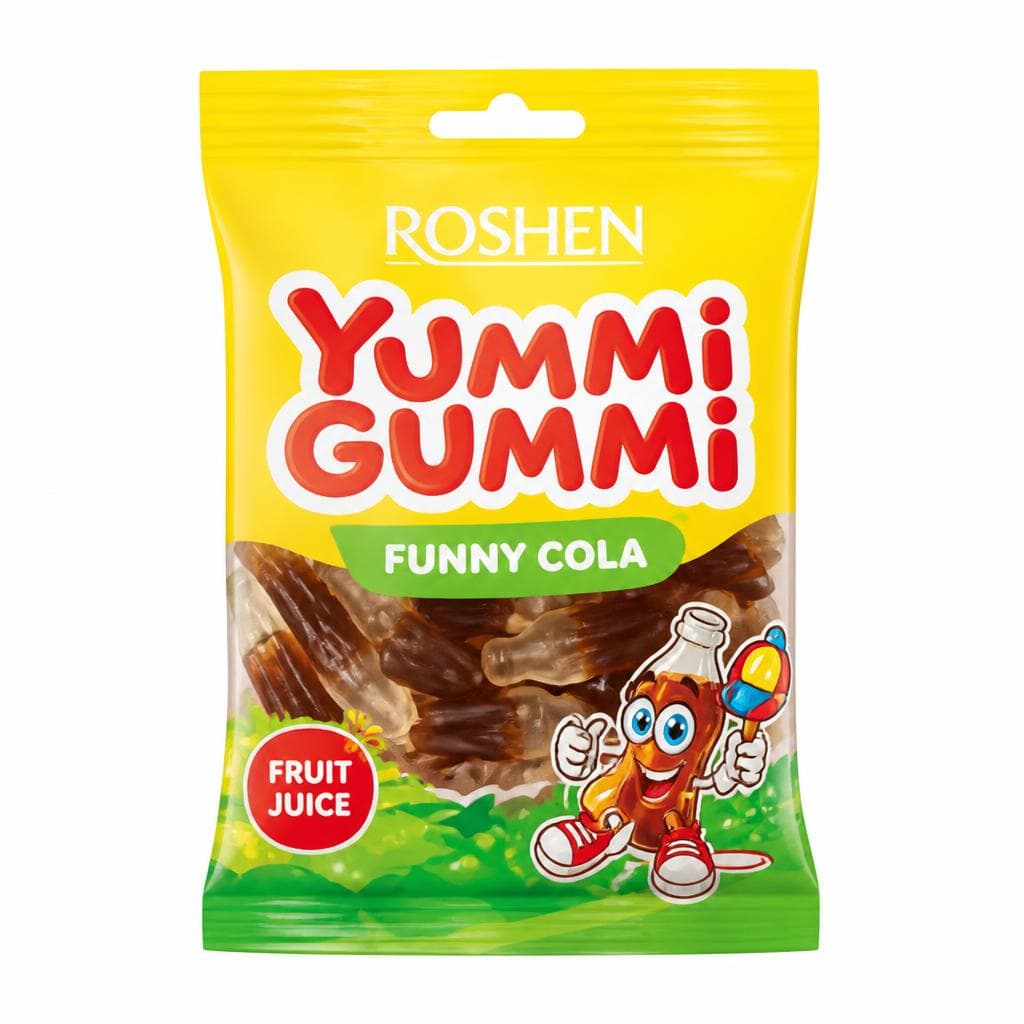 Roshen Yummi Gummi gumeni bomboni 70 g Akcija u trgovini Ribola
