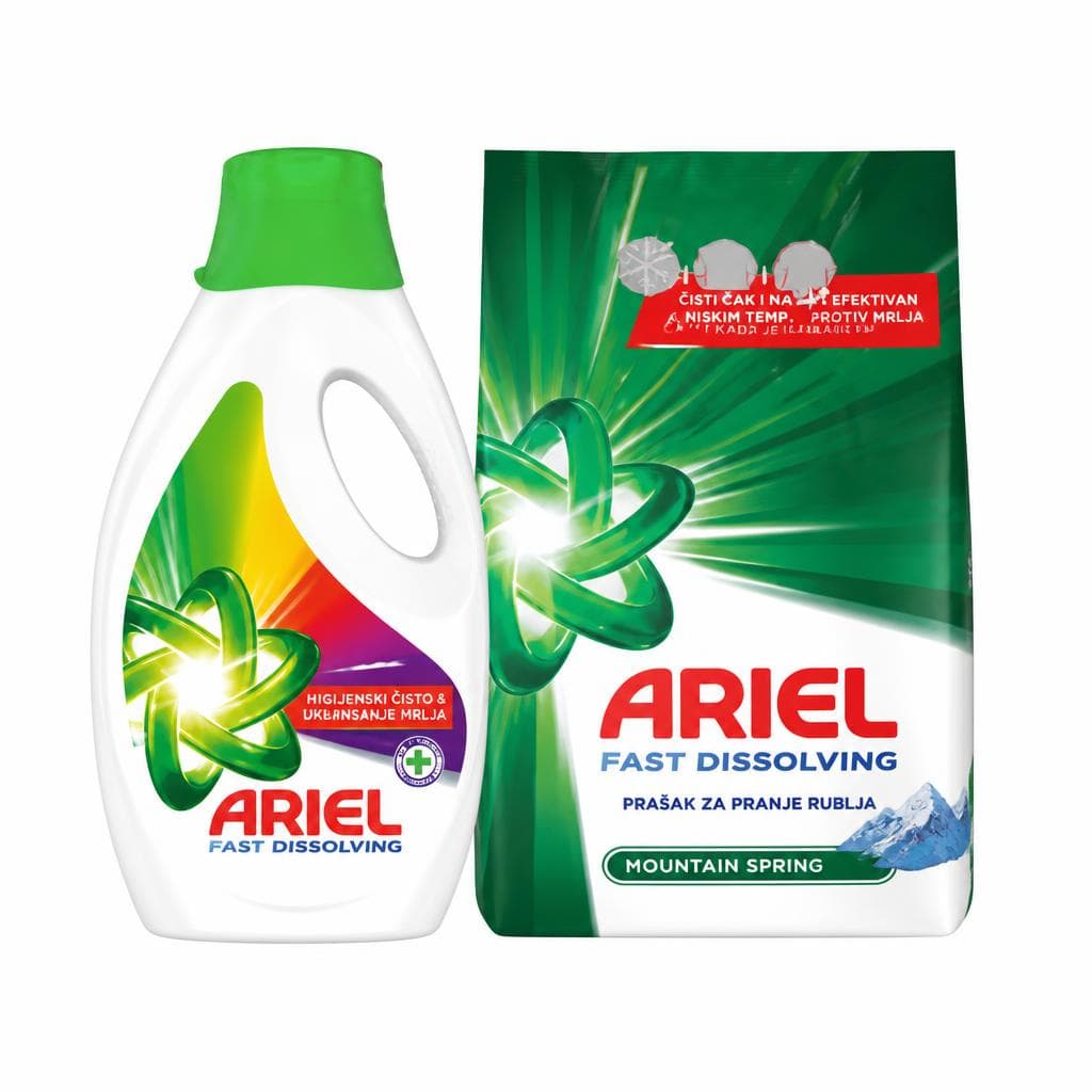 Ariel Deterdžent za pranje rublja 2,2 kg, 1,8 L, 1,35 L, 1575 ml, 30/1 ili 26/1 Akcija u trgovini Kaufland