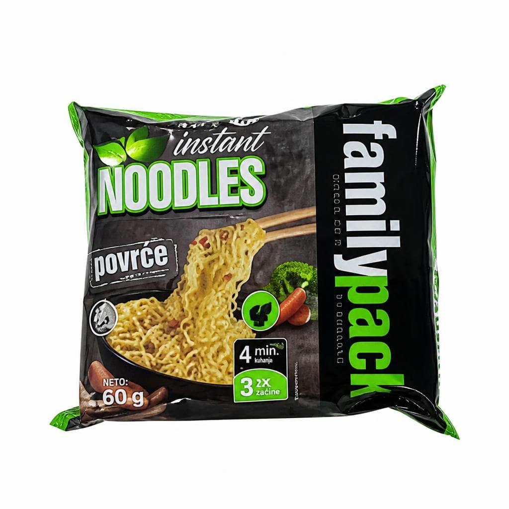 Juha instant noodles povrće 4x70 g Akcija u trgovini 365 Market