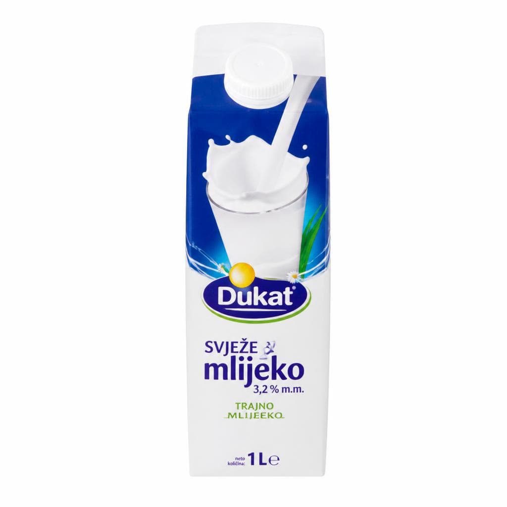 Dukat Svježe mlijeko 1 L Akcija u trgovini Kaufland