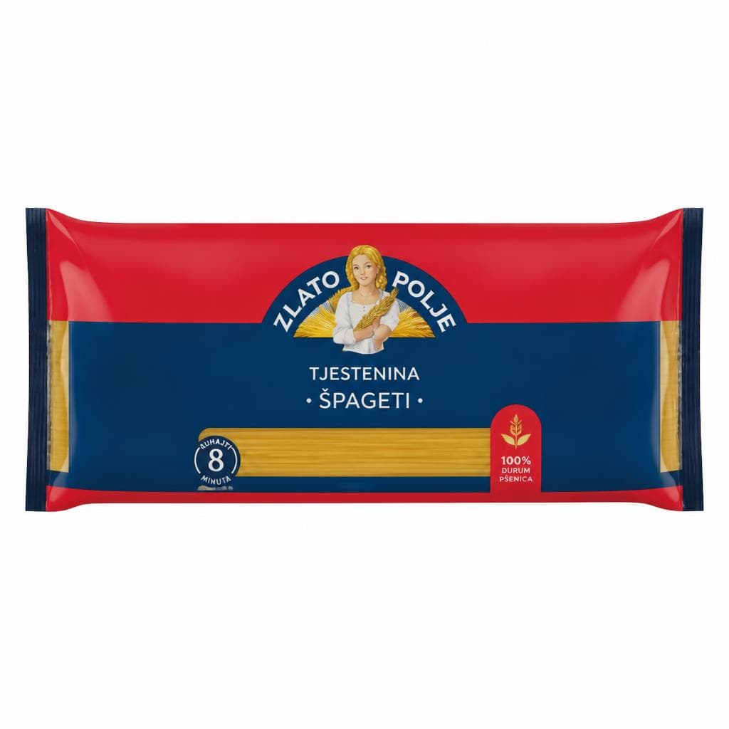 Zlato polje Tjestenina 250 g ili 500 g Akcija u trgovini Tommy