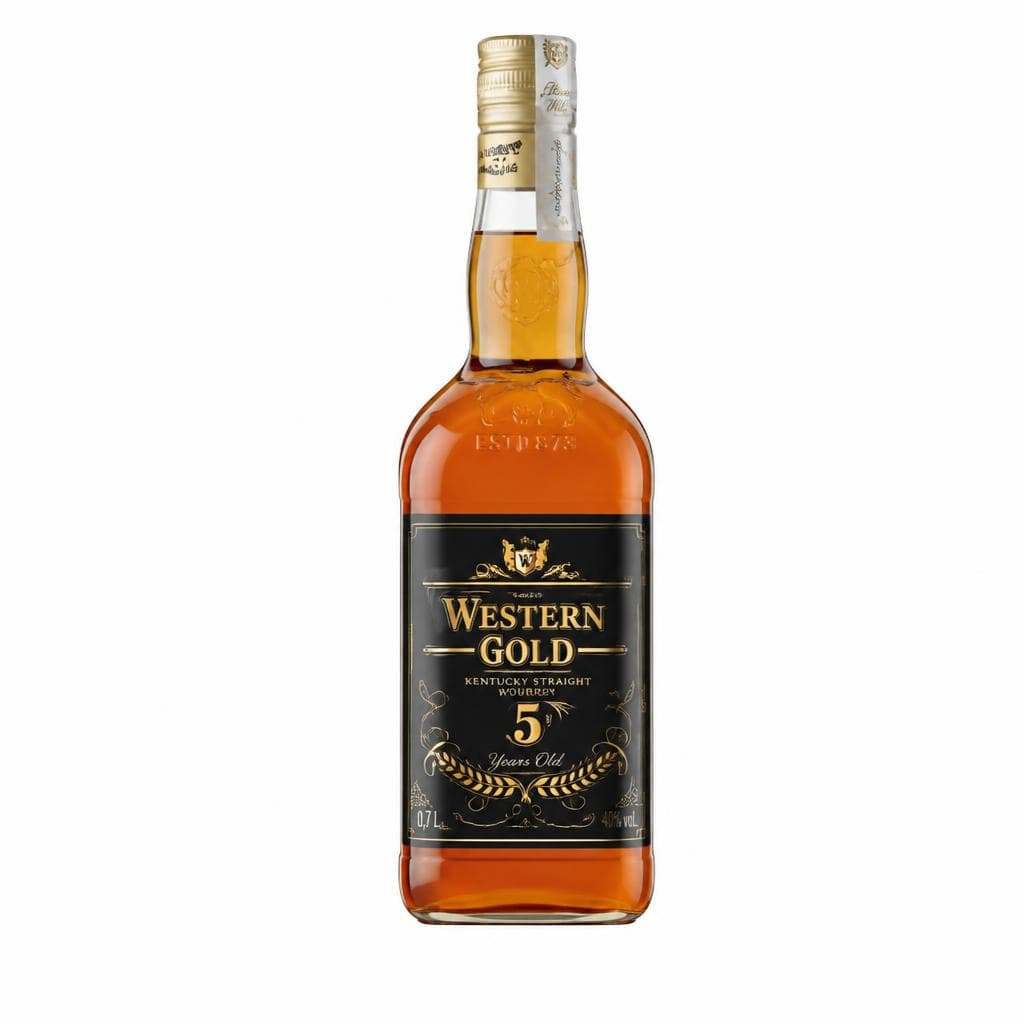 Western Gold Bourbon Whiskey 0.7 L Akcija u trgovini Lidl