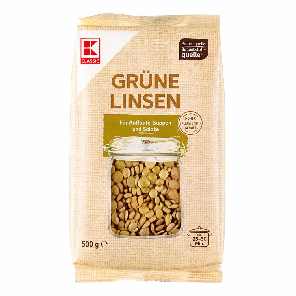 K Classic Leća 500 g Akcija u trgovini Kaufland
