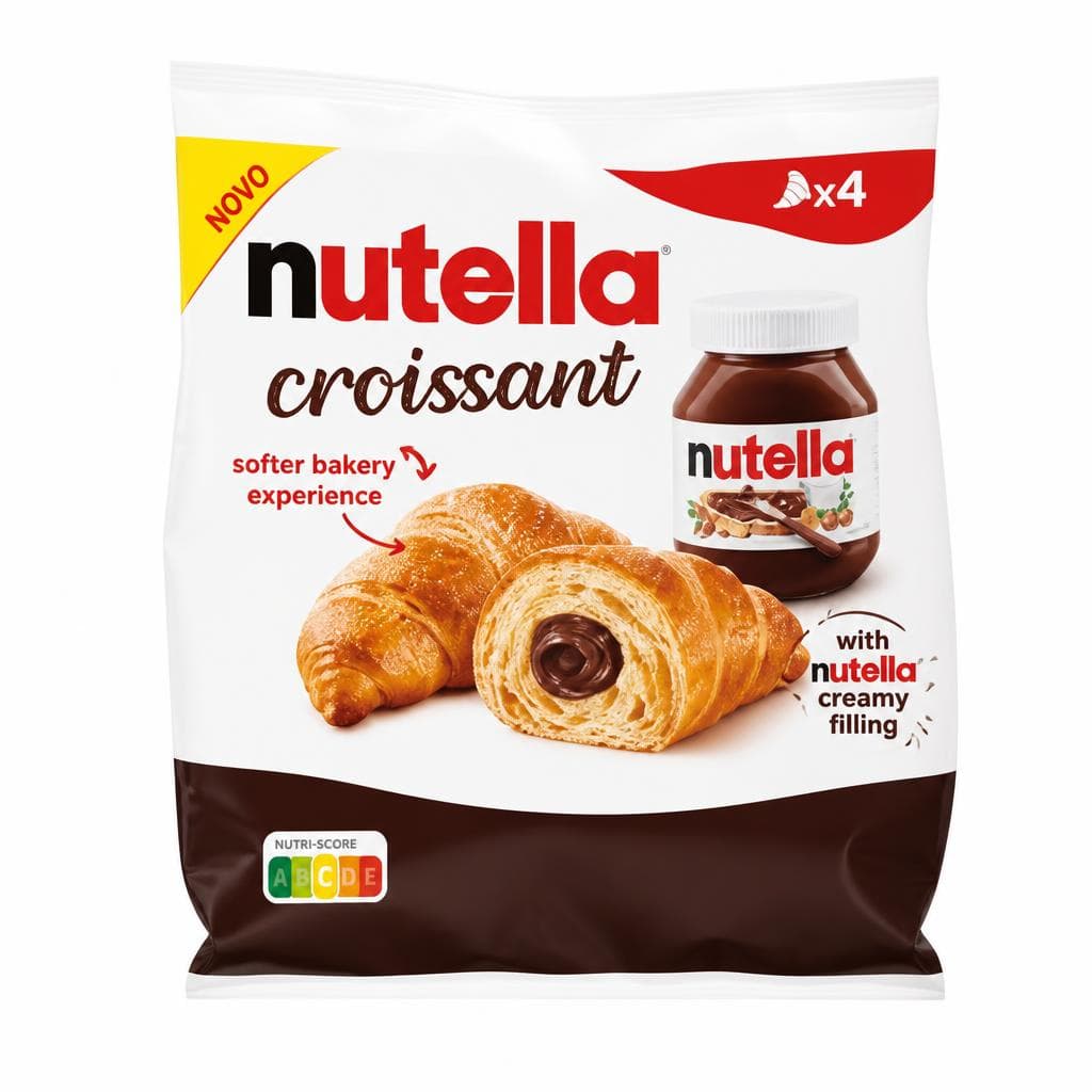 NUTELLA Croissant ili Muffin 4x85g ili 4x66g Akcija u trgovini Kaufland