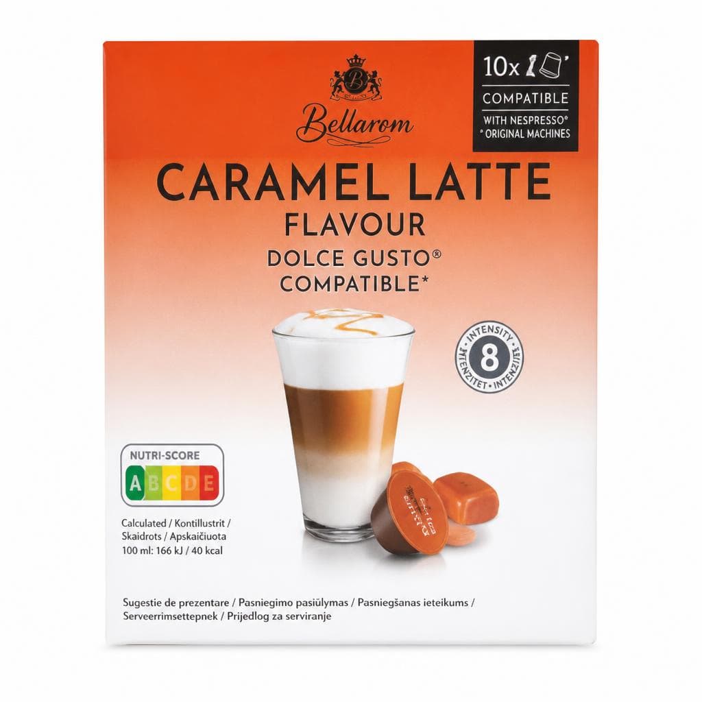 Bellarom Kapsule karamela latte 180 g Akcija u trgovini Lidl