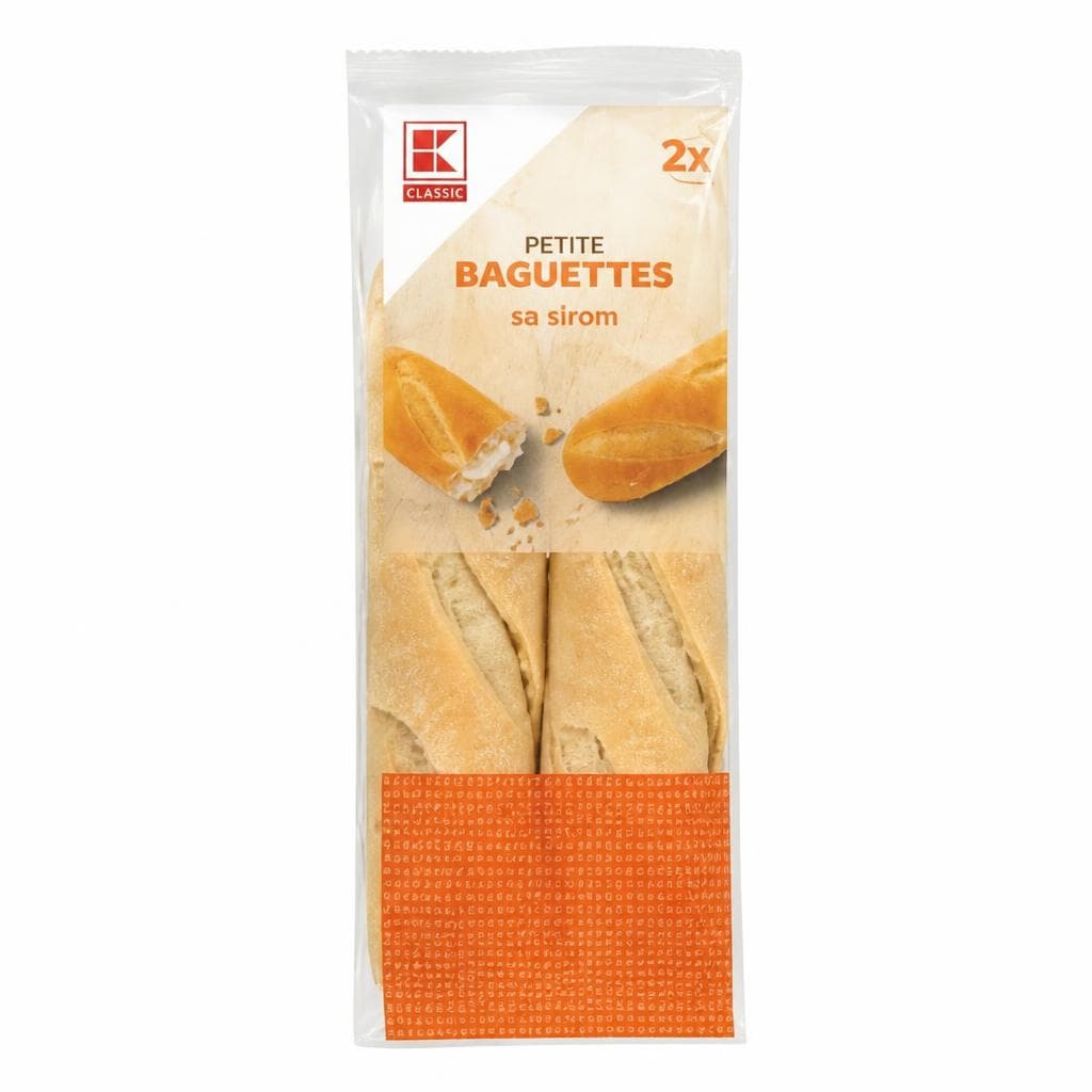 Baguette sa sirom 2x150 g ili 4x75 g K Classic Akcija u trgovini Kaufland