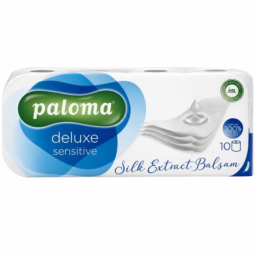 Paloma deluxe toaletni papir 10 rola Akcija u trgovini Bakmaz