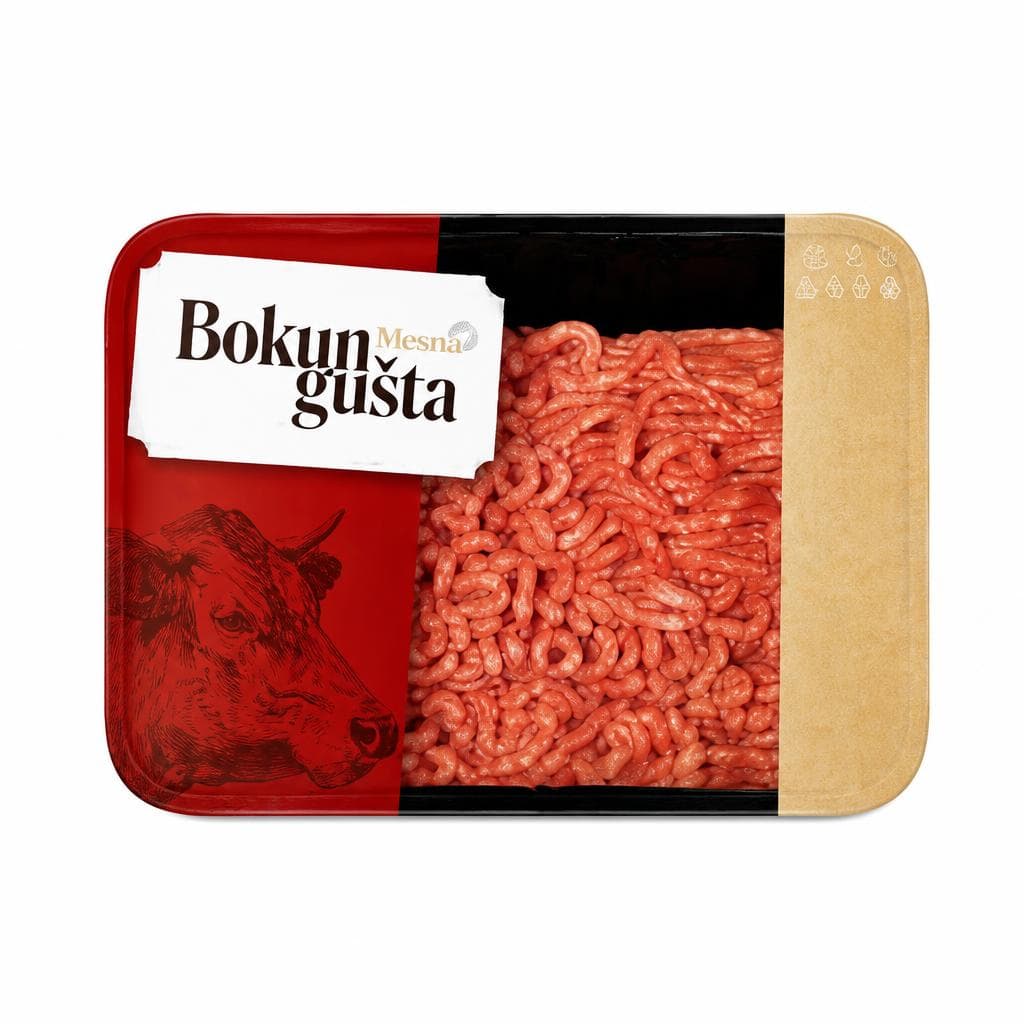 Bokun gušta mljevena junetina 450 g Akcija u trgovini Tommy