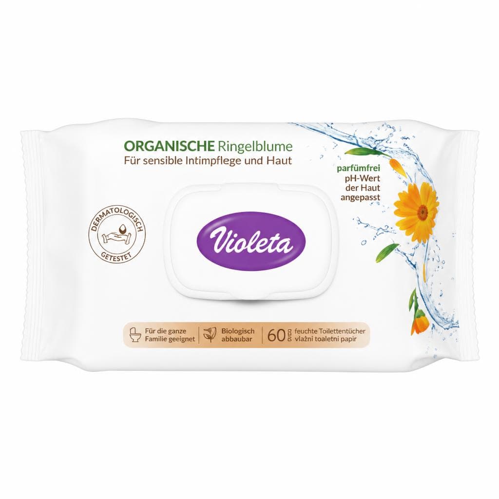 VIOLETA Vlažni toaletni papir 60/1 Akcija u trgovini Kaufland
