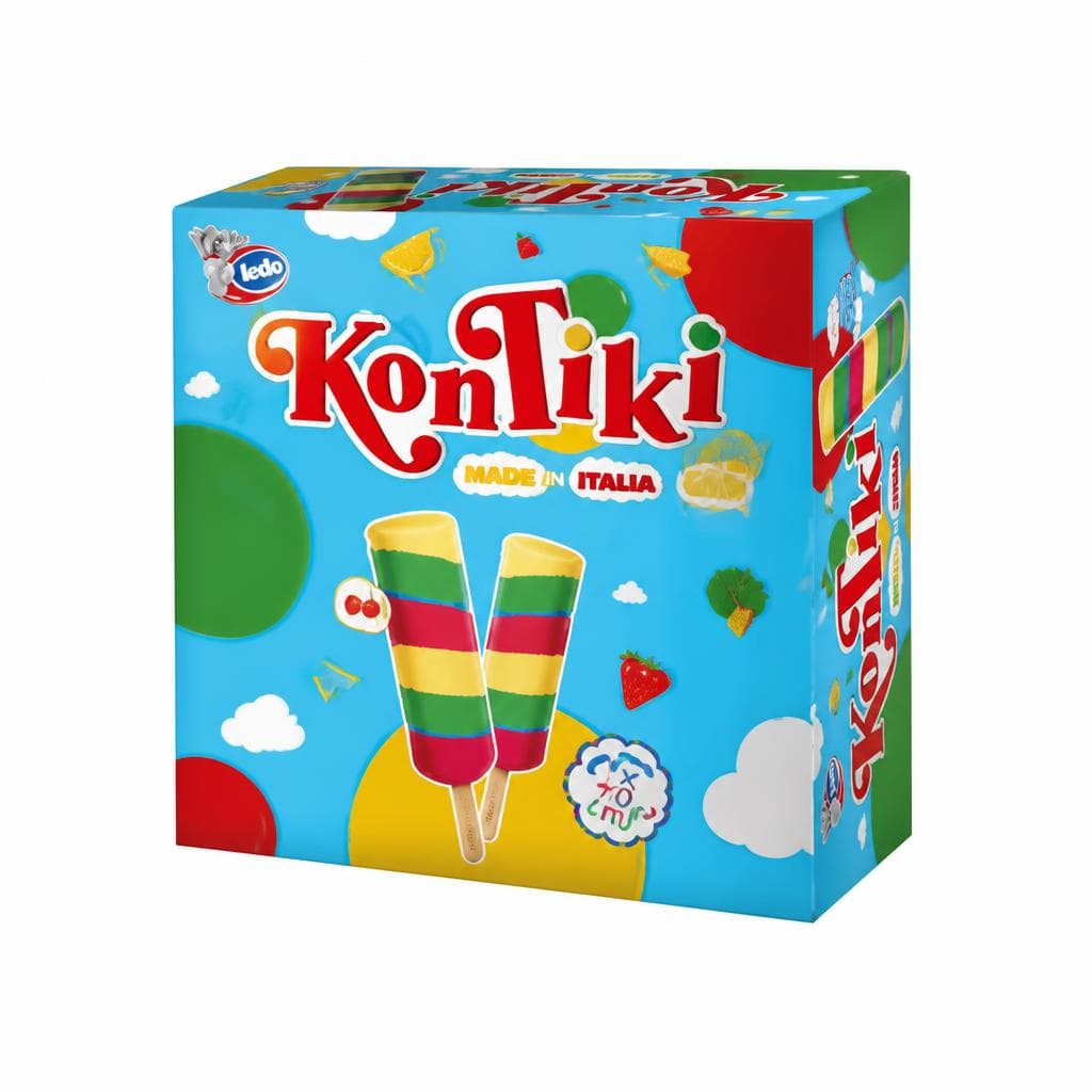 Kontiki, Ledo Sladoled 4 x 70 ml ili 4 x 75 ml Akcija u trgovini Tommy