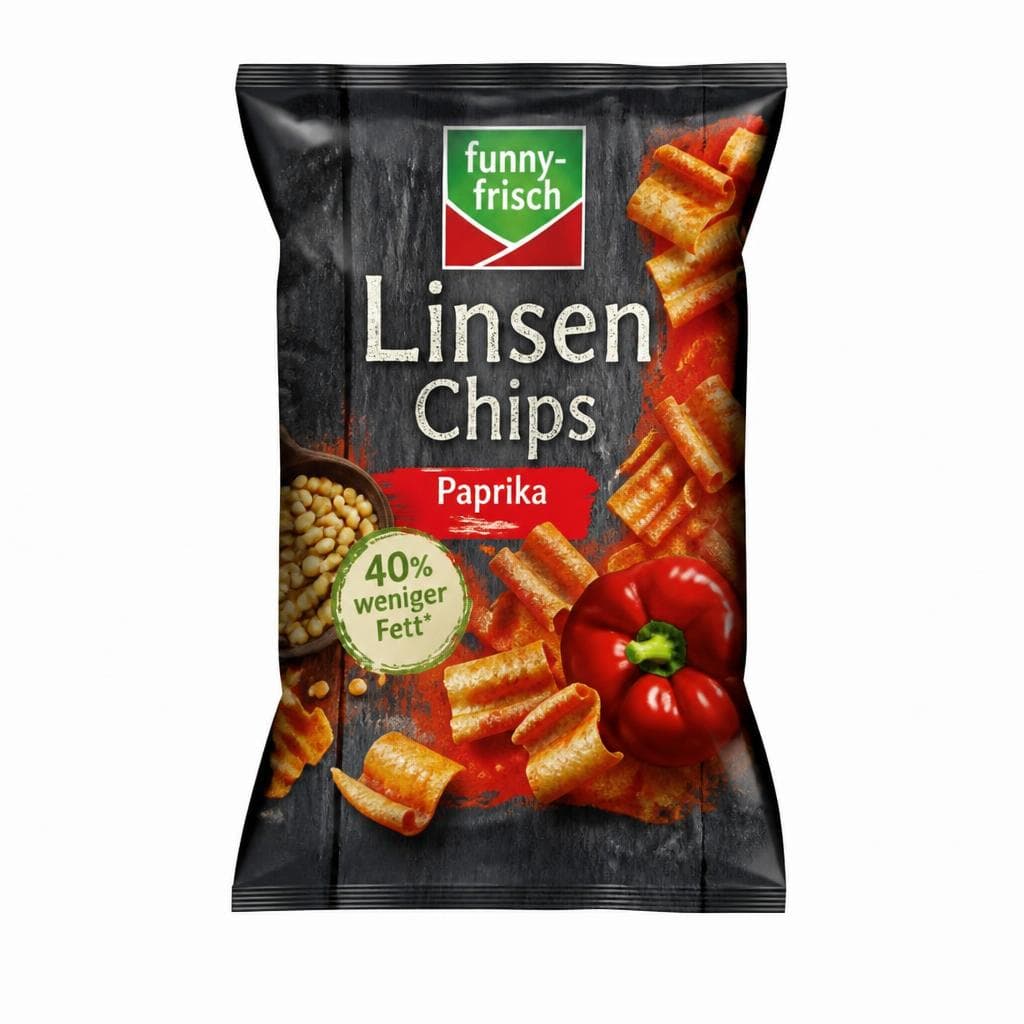 Funny Frisch čips od leće paprika 90 g Akcija u trgovini Mueller