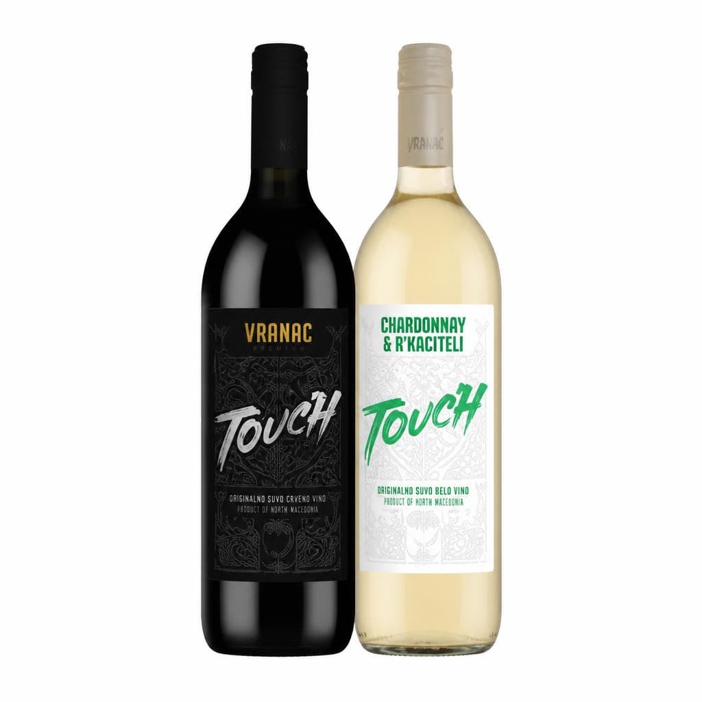 Touch Vranac Chardonnay & R’Kaciteli 1 L Akcija u trgovini Tommy