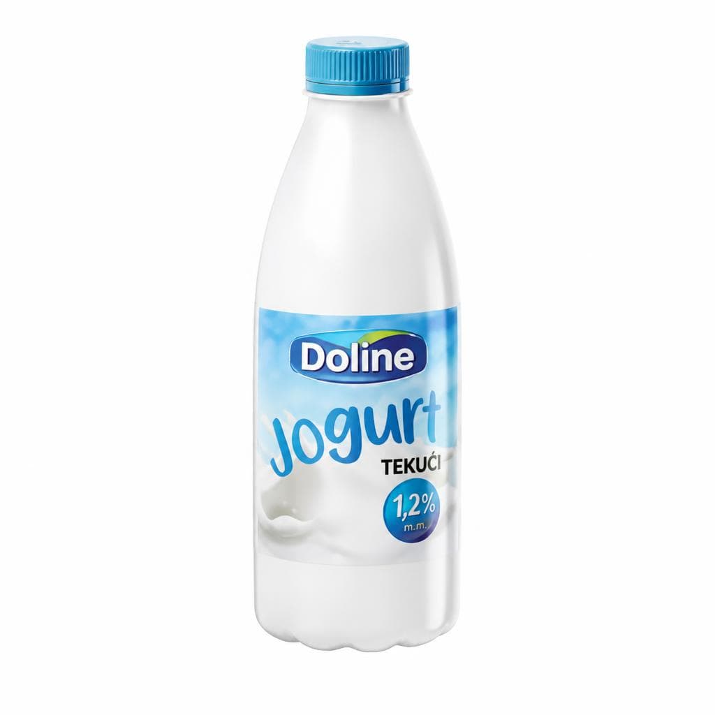 Doline Tekući jogurt 1 kg Akcija u trgovini Plodine