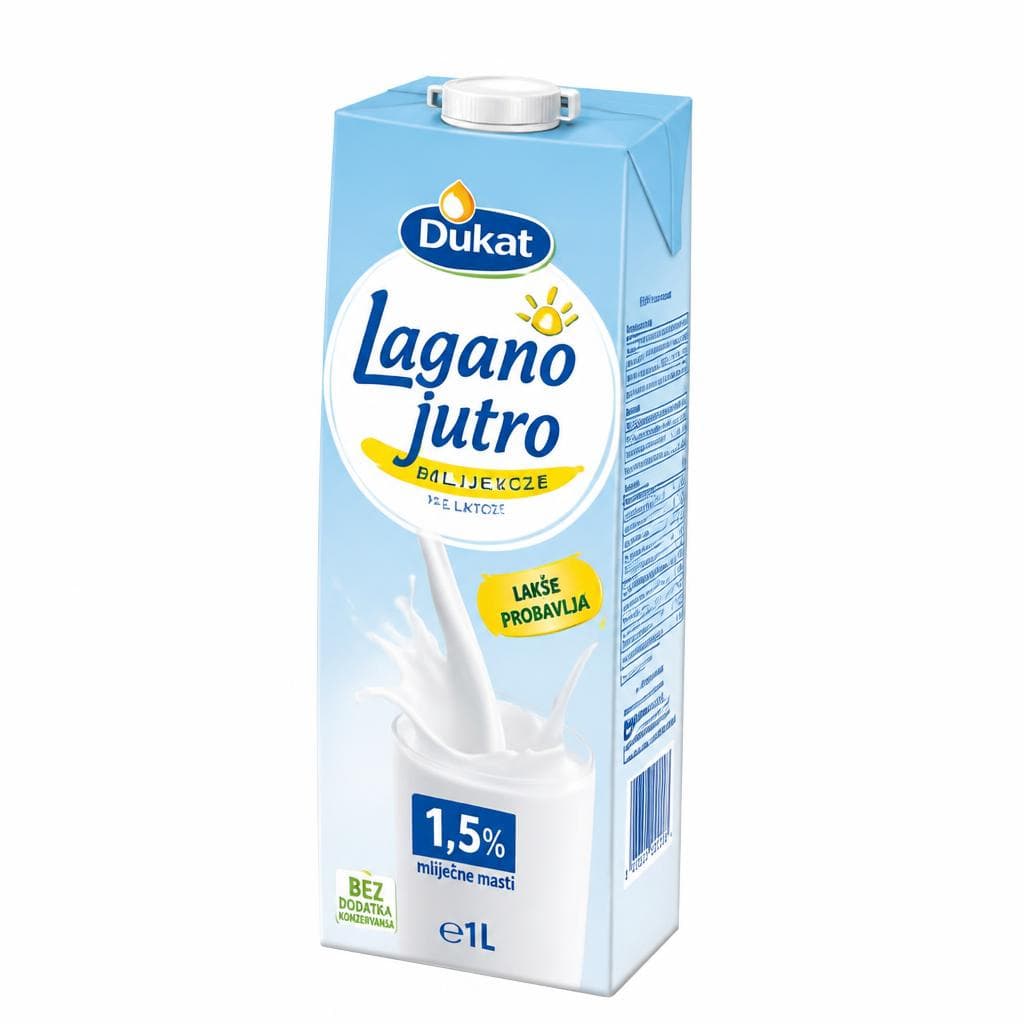 Dukat mlijeko bez laktoze 1 l Akcija u trgovini Studenac