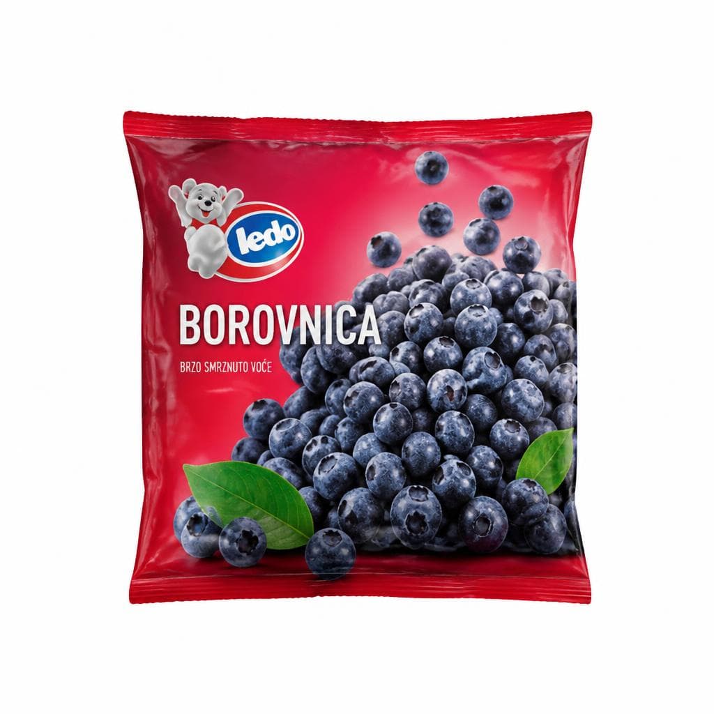 Ledo borovnica 400 g Akcija u trgovini Bakmaz