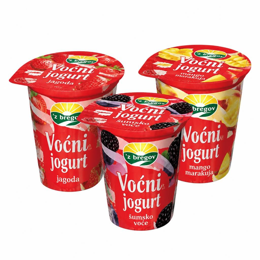 Voćni jogurt 150 g z bregov Akcija u trgovini KTC