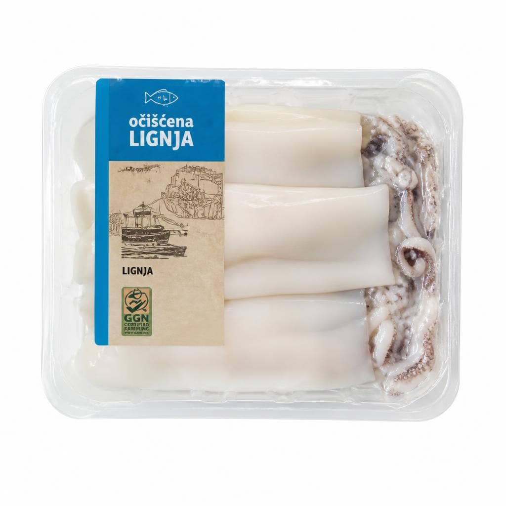 Očišćena lignja 400 g Akcija u trgovini Lidl