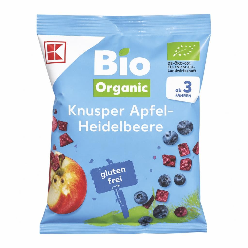 Bio Organic voćni čips jabuka borovnica 25 g Akcija u trgovini Kaufland