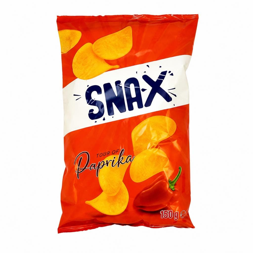 Čips Snax Paprika, slani 150 g Akcija u trgovini Boso