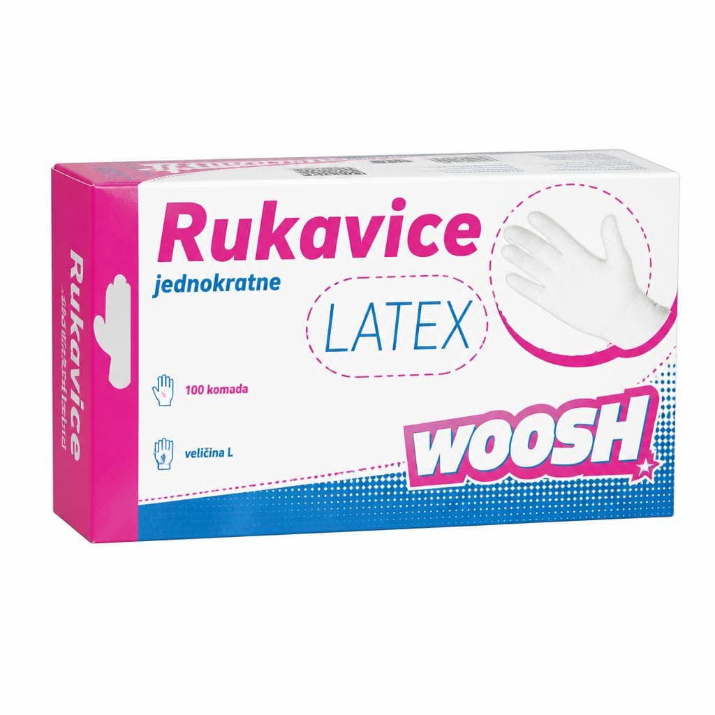 Woosh jednokratne rukavice 10/1 Akcija u trgovini NTL