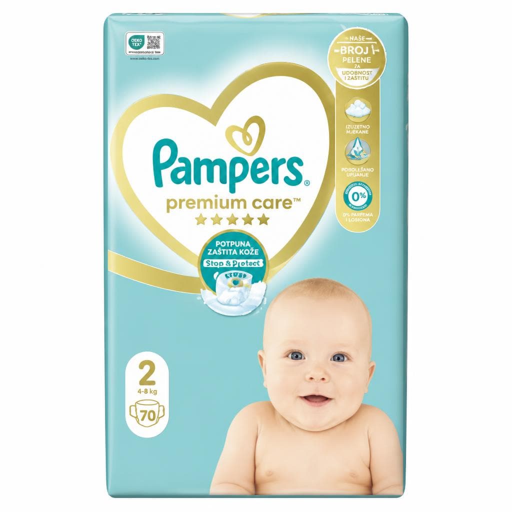 Dječje pelene Pampers premium care S1 72 kom Akcija u trgovini KTC