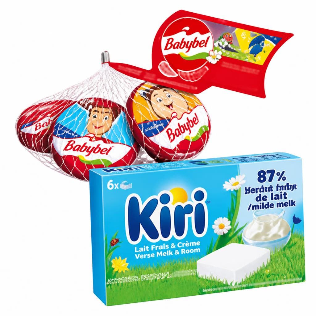 Sir Mini Babybel / Topljeni sir Kiri 3 x 20 g ili 100 g Babybel, Kiri Akcija u trgovini Spar