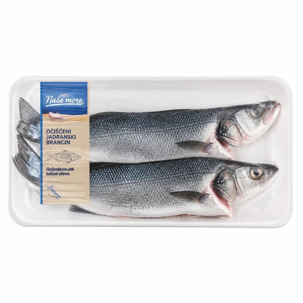 Svježe očišćeni jadranski brancin 720 g Akcija u trgovini Lidl
