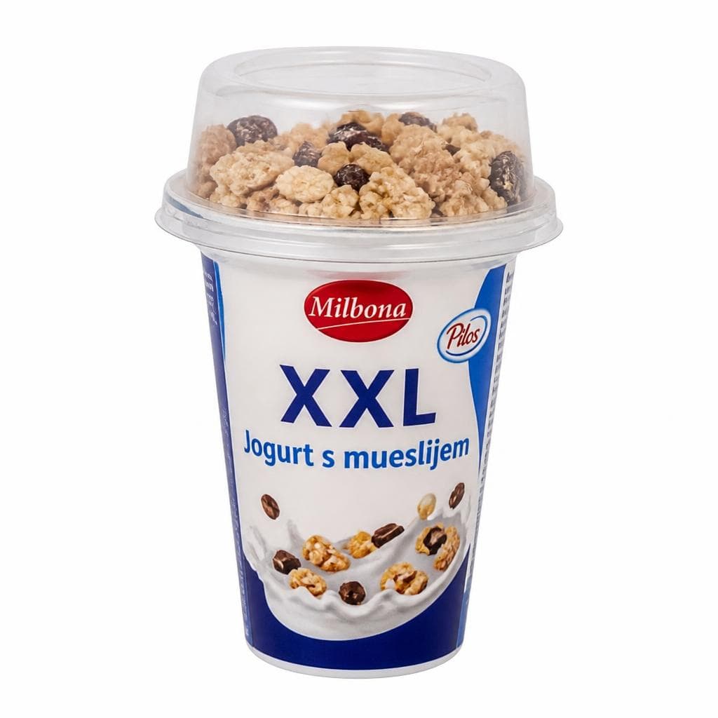 Milbona jogurt s mueslijem XXL 6 x 175 g Akcija u trgovini Lidl