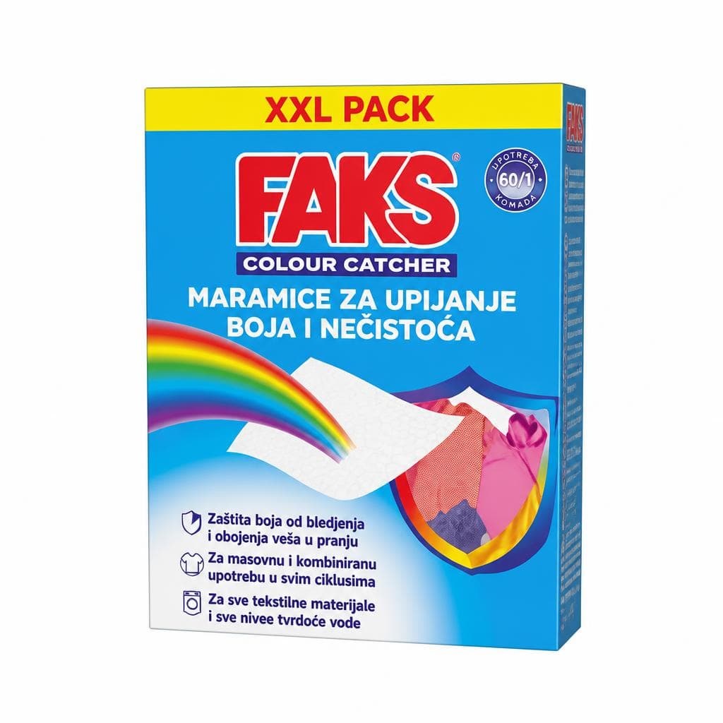 Faks maramice za upijanje boja 60/1 Akcija u trgovini Konzum