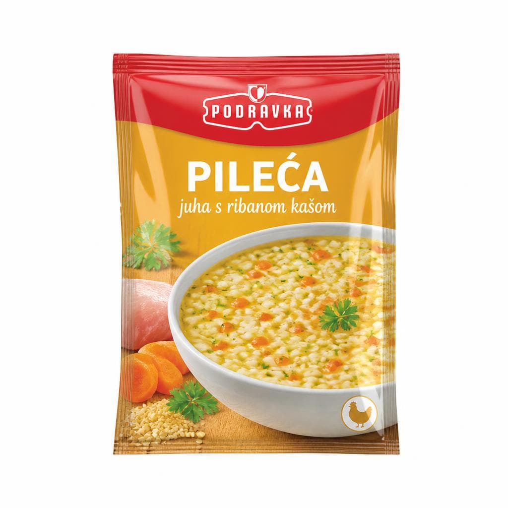 Podravka juha pileća s ribanom kašom 65 g Akcija u trgovini Gavranović
