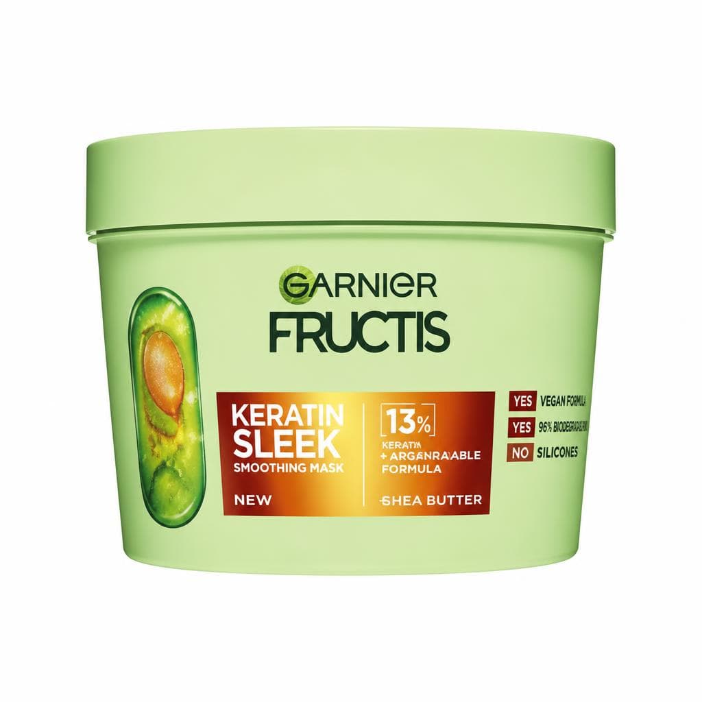 Garnier Fructis Keratin Sleek maska Akcija u trgovini Konzum