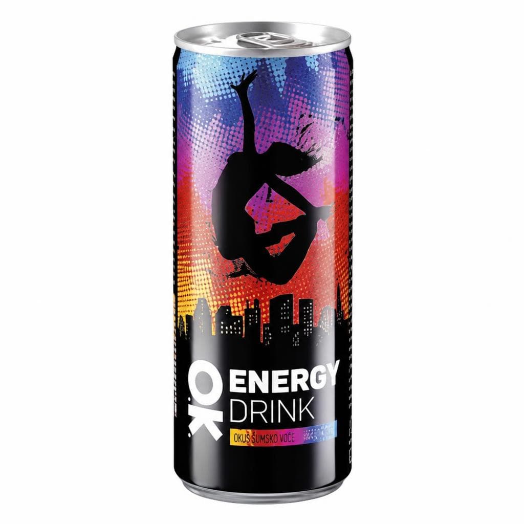 O.K. Energetski napitak 0,25 l Akcija u trgovini Konzum