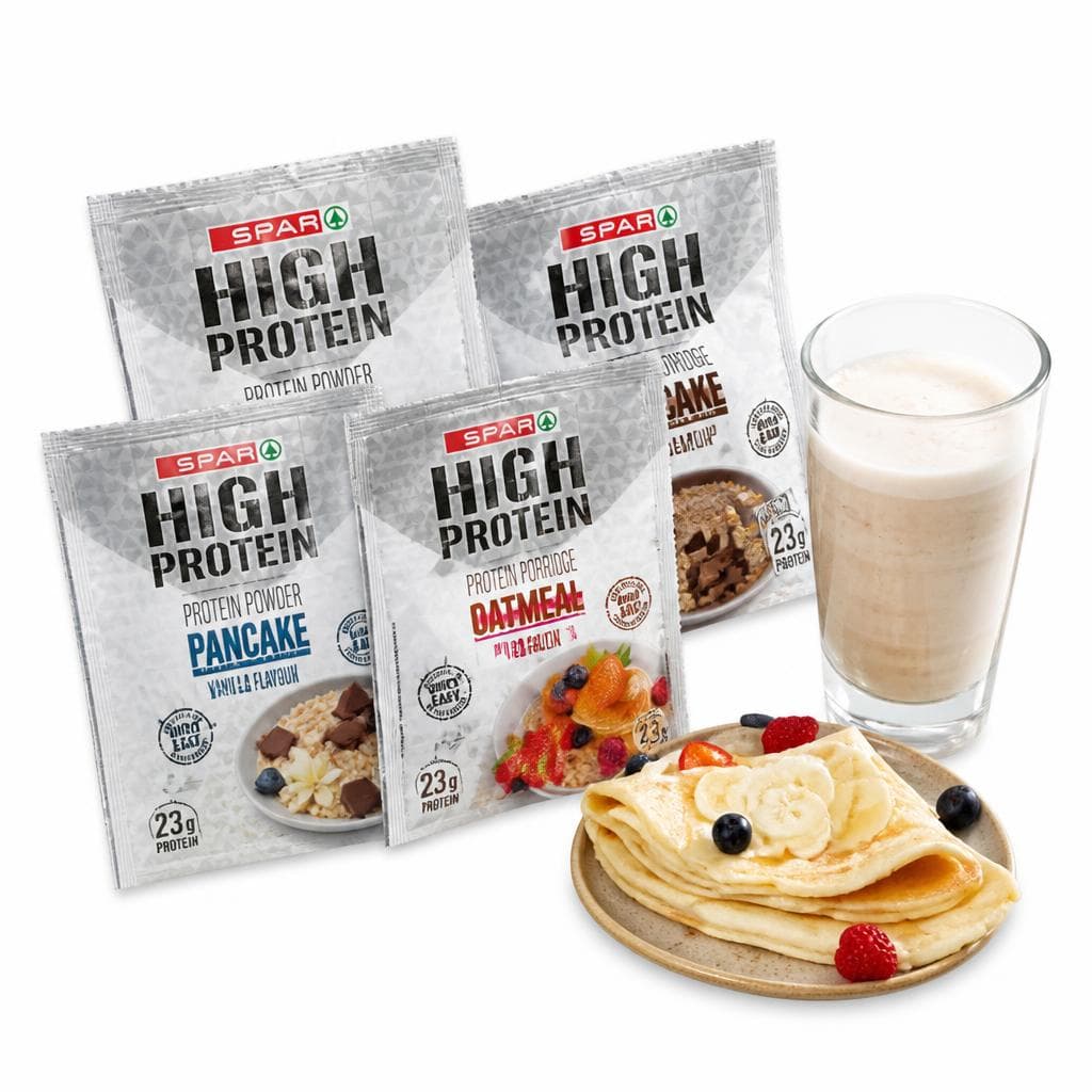 Proteini, proteinske palačinke ili proteinska zobena kaša SPAR 30 g, 40 g ili 60 g Akcija u trgovini Spar