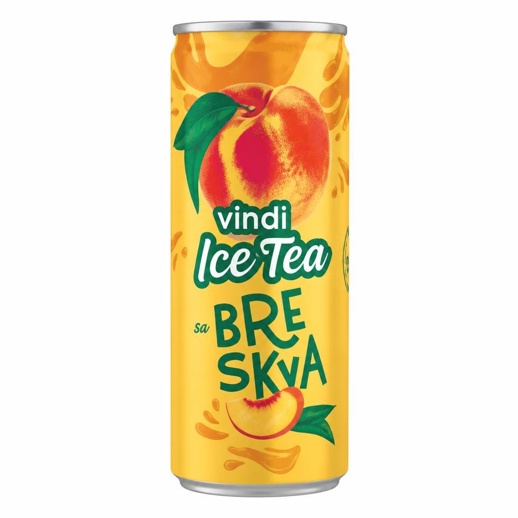 Vindi ledeni čaj 0,33 L Akcija u trgovini KTC