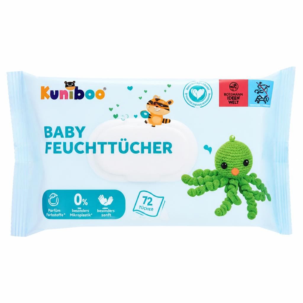 Kuniboo Vlažne maramice Baby 80/1 Akcija u trgovini Kaufland
