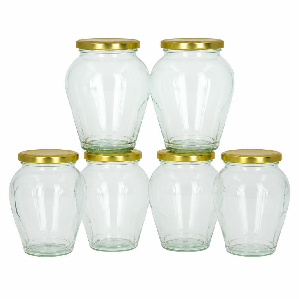 Set tegli za zimnicu s poklopcima, Amfora 6 komada u pakiranju 314 ml Akcija u trgovini Spar