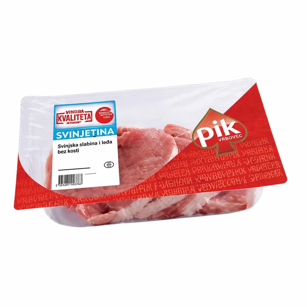 Pik Vrbovec svinjska slabina i leđa 575 g Akcija u trgovini Studenac