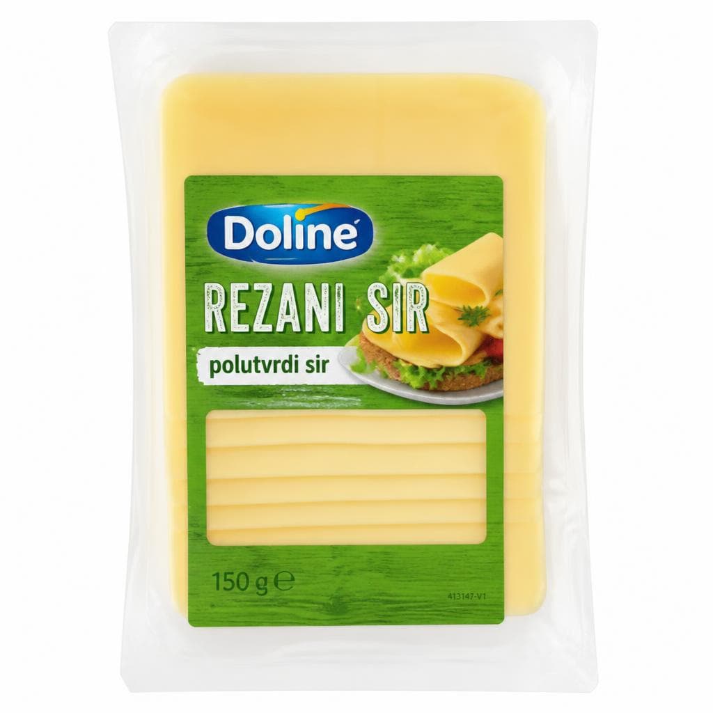 Rezani sir 150 g Doline Akcija u trgovini Plodine