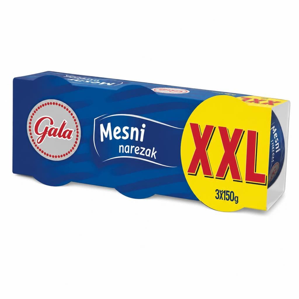 Gala mesni narezak 3x150 g Akcija u trgovini KTC