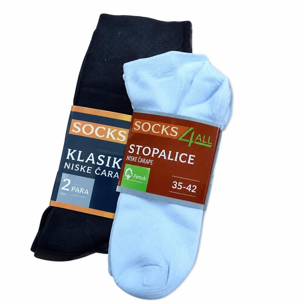 SOCKS 4ALL Čarape Stopalice Akcija u trgovini Studenac